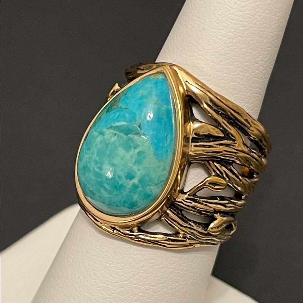 Vintage Barse Turquoise Ring - Picture 6 of 16